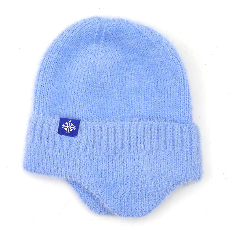 Women's Outdoor Warm Knitted Wool Ear Protection
