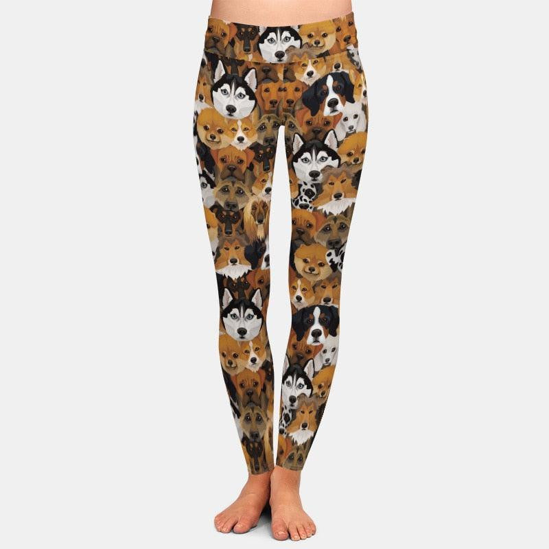 Women's Fashion Print Comfortable Slim-fit Leggings