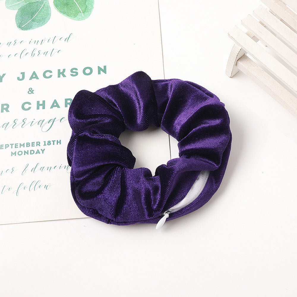 Women's Velvet Large Intestine hair circle