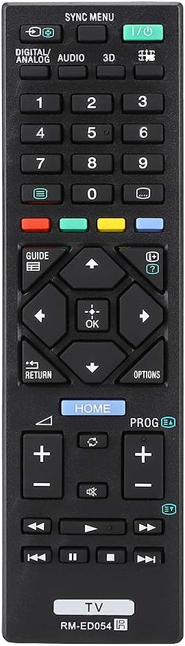 Fjärrkontroll Rm Ed054 Rmed054 Bravia Tv Controller Tv Rm Edo54 Ersättning Smart Tv Fjärrkontroll Tv, Video Och Hemmabio För Rm Ed054
