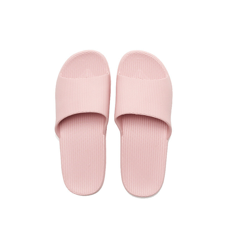Non-slip couple elastic home slippers
