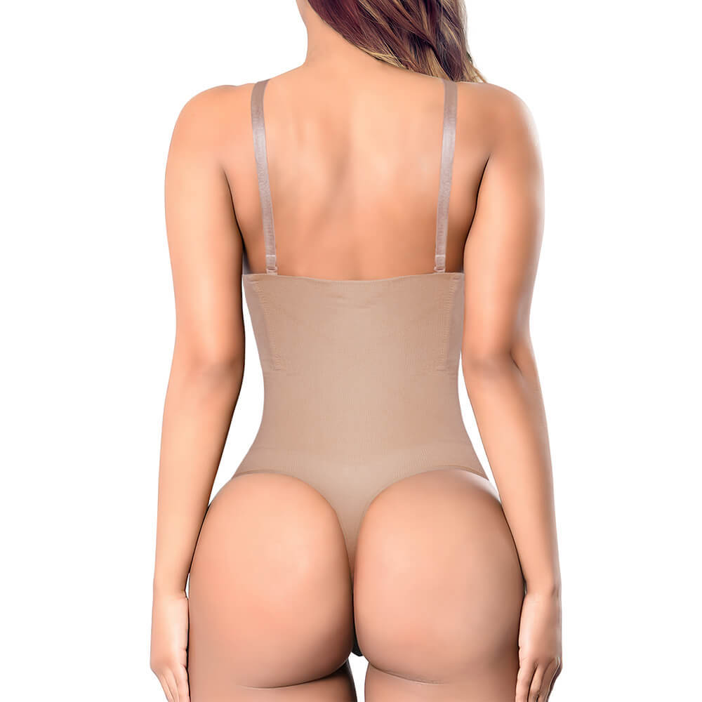High Waisted Tuck Shoulder Strap Butt-lift Underwear Shoulder Strap Pants