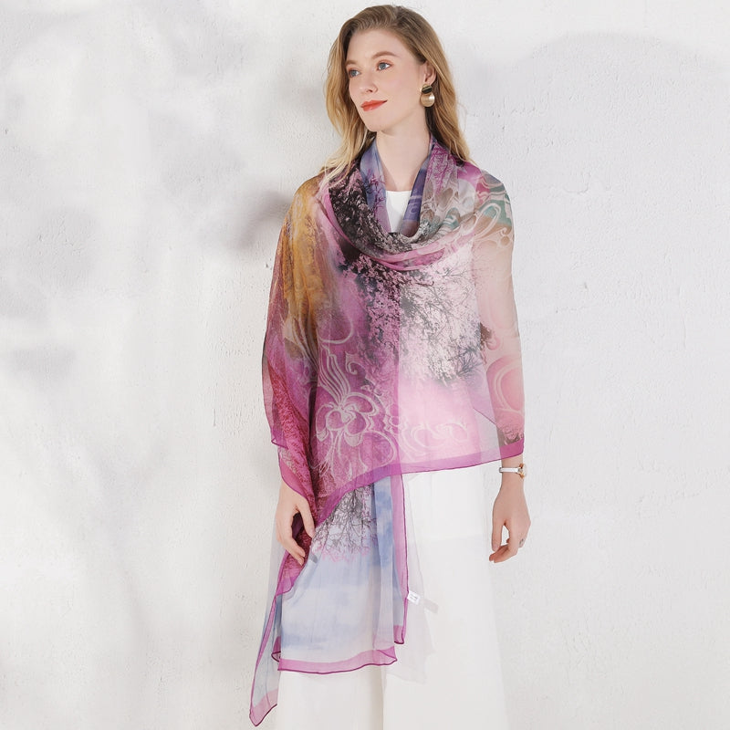 Versatile Scarf Long Sun Protection Shawl