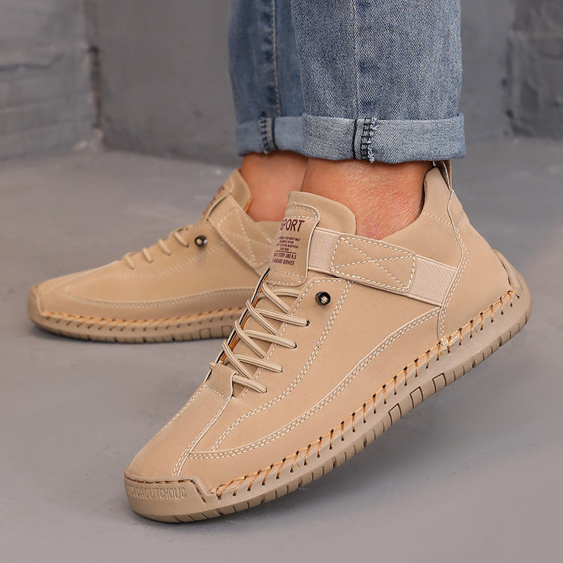 Leather Boots For Outdoor Casual Wear Available In Large Sizes For Both