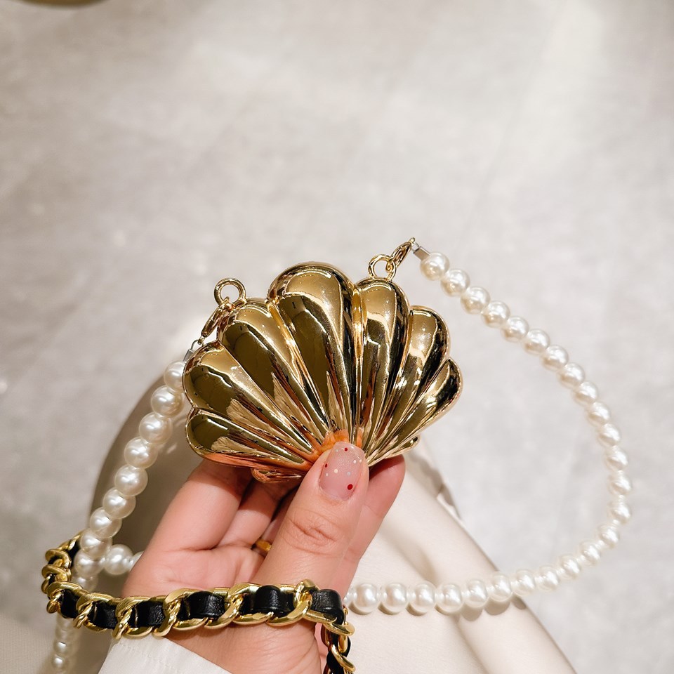 Mini Lip Bag One Shoulder Crossbody Fashion Flowers