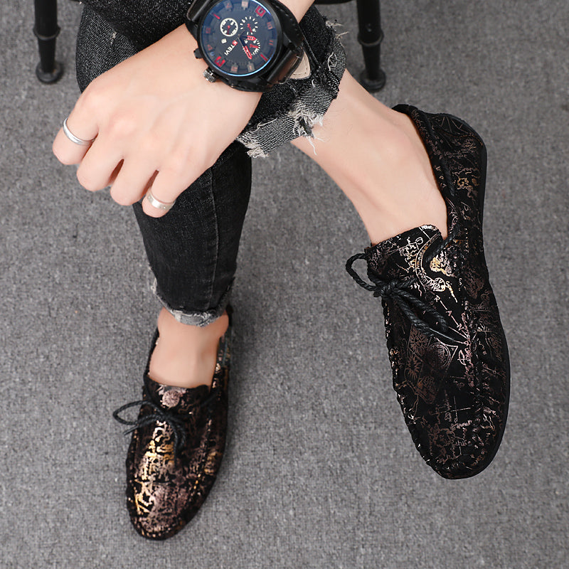 New men's casual leather shoes