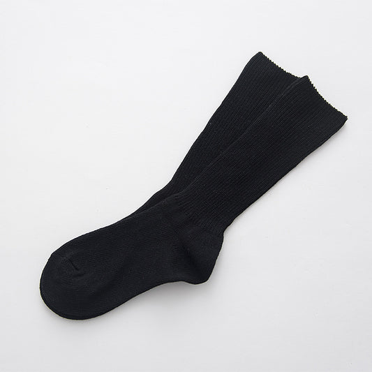 Double needle pile socks