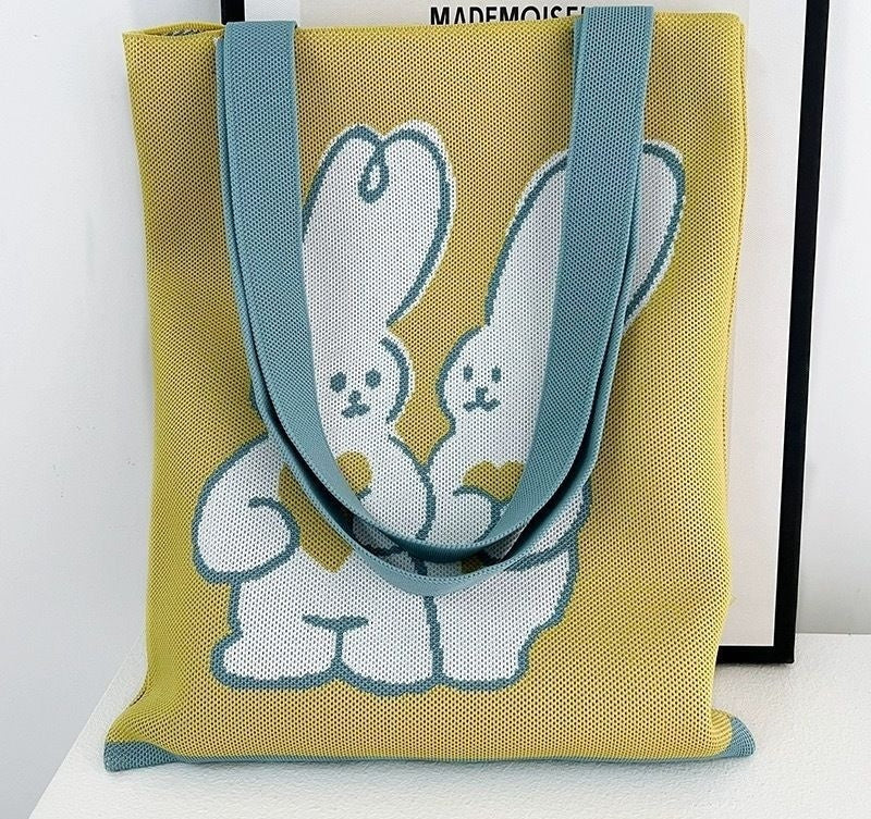 Cute Cartoon Panda Large Capacity Shoulder Bag