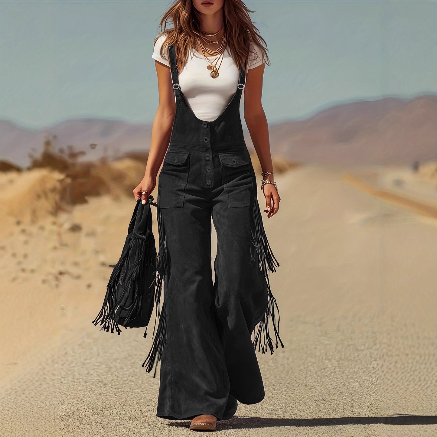 Wide Leg Overalls For Women Relaxed Workwear Inspired Style