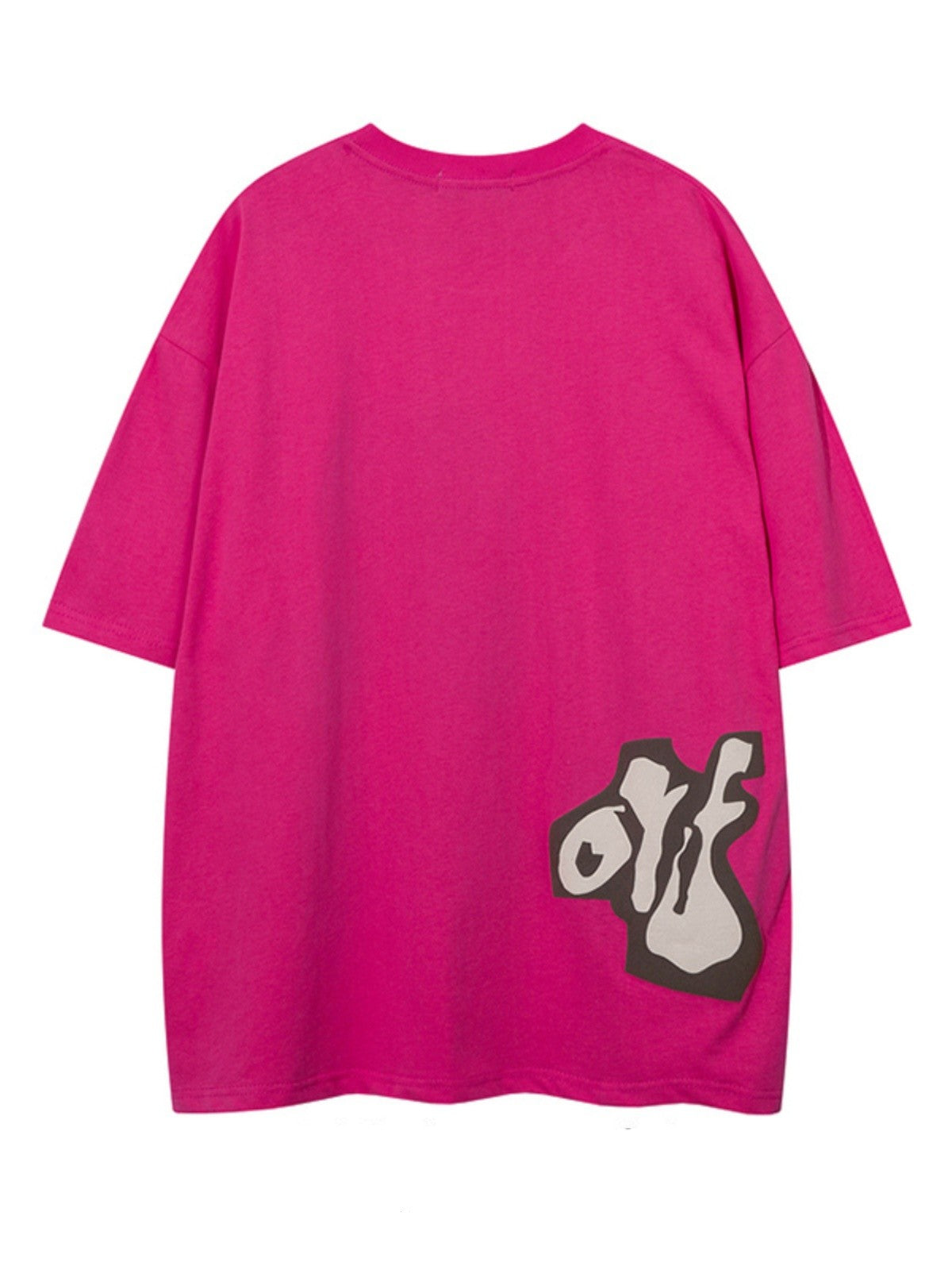 Cute American Cartoon Printed T-shirt