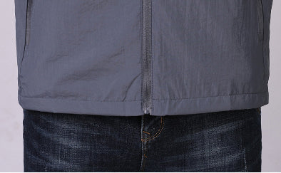 Ice Silk Sun Protection Stand-up Collar Thin Coat Outdoor Breathable Fishing Sun-proof Clothes