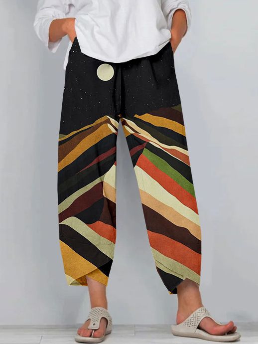3D Printing Women's Casual Pants