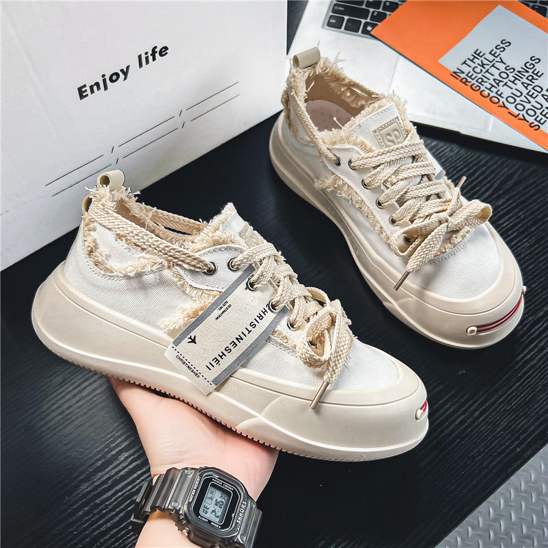 Sports Flow Canvas Board Shoes Hip Hop
