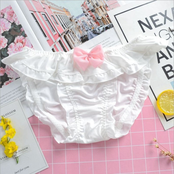 Women's Cute Fashion Cartoon Milk Fiber Panties