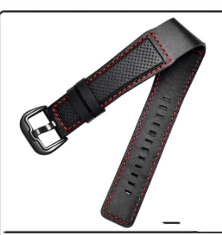 Genuine Leather Watch Accessories Waterproof Men's Leather Watch Strap