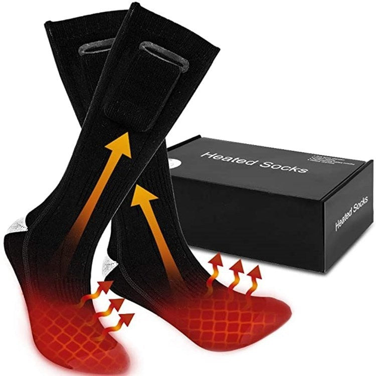 Men's And Women's Fashion Simple Heating And Warm-keeping Electric Socks