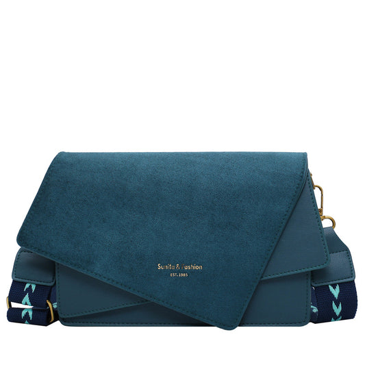 Frosted contrast color bag