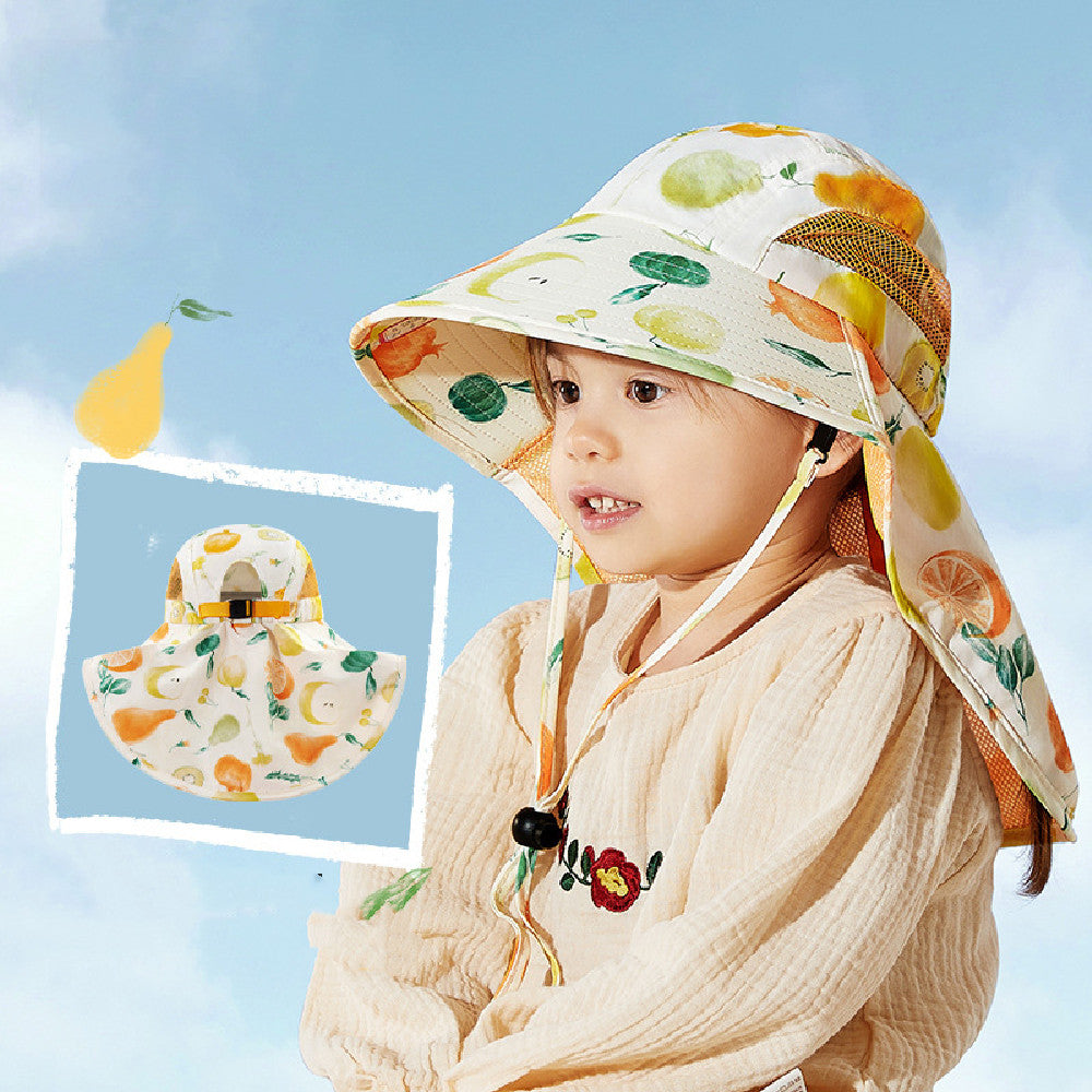 Children's Thin Sunshade Fisherman Hat