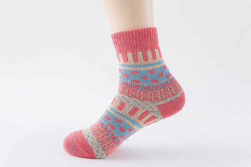 Thick And Warm Women's Rabbit Wool Socks For Autumn And Winter