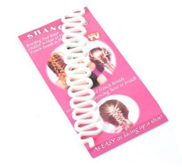 Fish bone wave braider