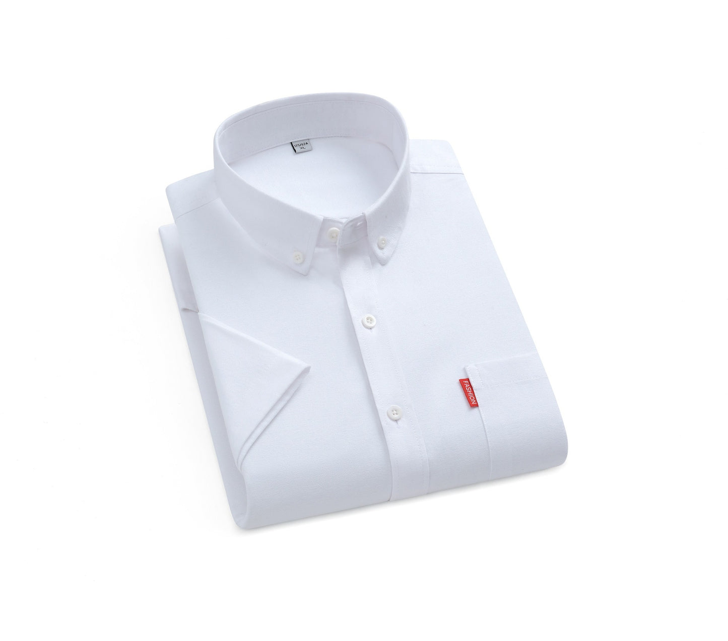 Commuter-style Mens Oxford-cloth Casual Long-sleeve Shirt