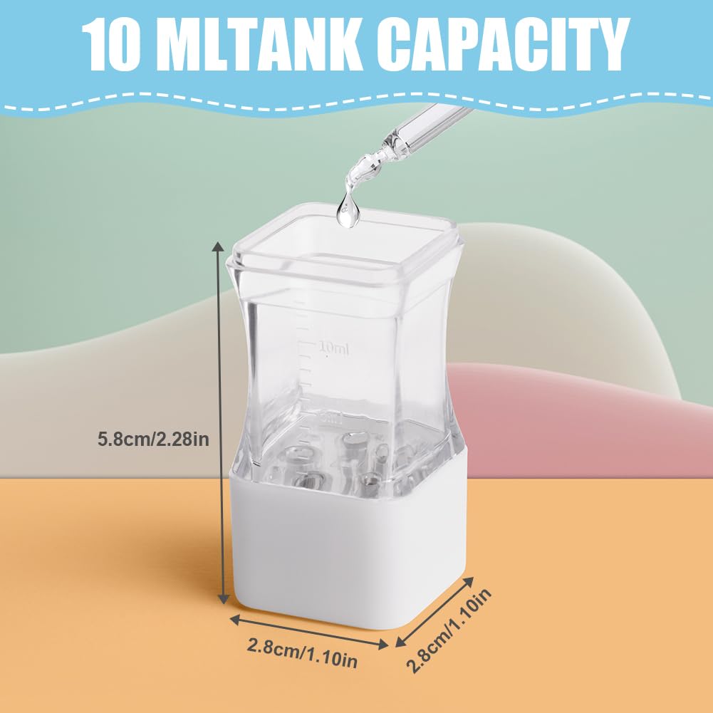 ACWOO Hårbottenmassage Och Hårolja Applikatorflaska, 10 ML Bärbar Flytande Hårolja Dispenser, Mini Hårresande Fast Hår Massageverktyg, Hår Hårbotten Oljeapplikator Med Roller Ball För Hårbehandling