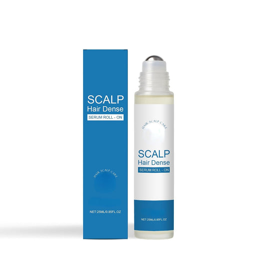 Rosemary Scalpy Hair Growth Serum Roll On 25 Ml, Orrenaturals Hair Revival Ampull, Riktad HåRlinje Och StöD FöR Tunt HåR, LäTt,1pcs