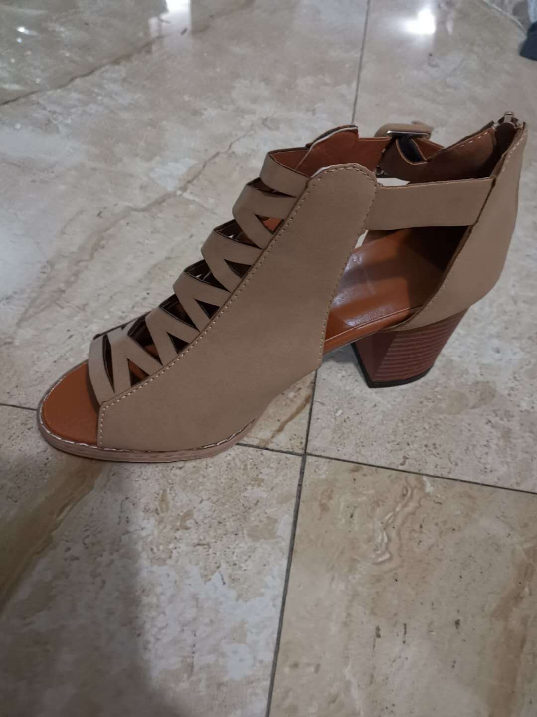 European and American fish mouth sandals