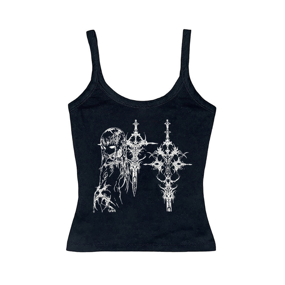 Women's Clothing Irregular Slim-fit Navel Fashion Tops
