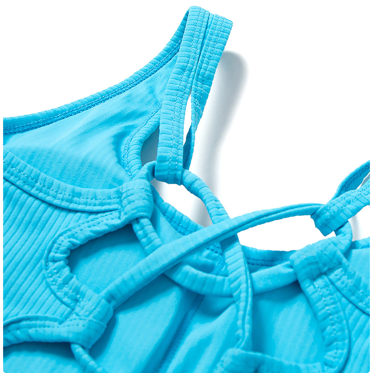 Cross Strap Back Yoga Suit For Women