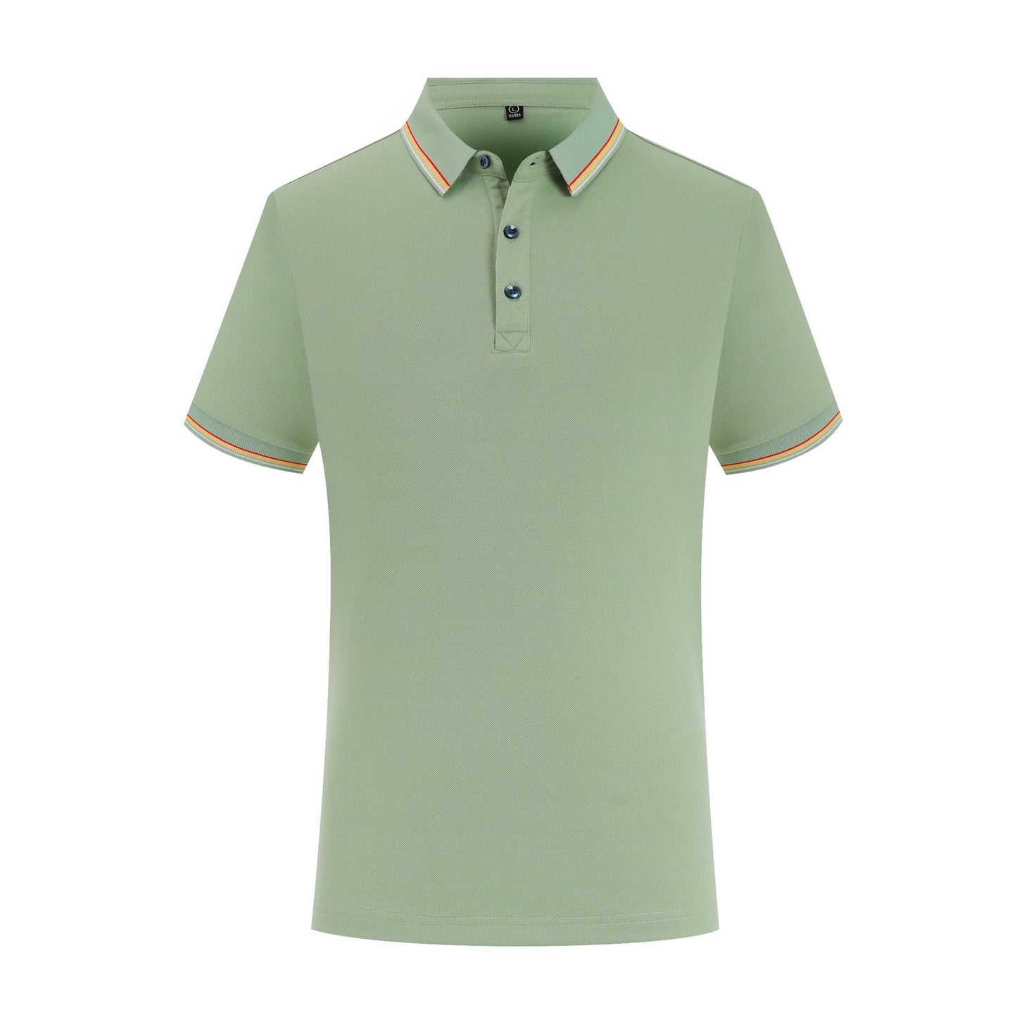Summer Ice Silk Overalls Polo Shirt