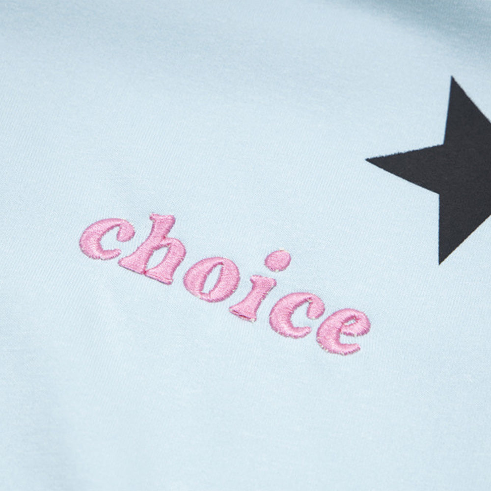 Design Five-pointed Star Printed Cardigan Sweater
