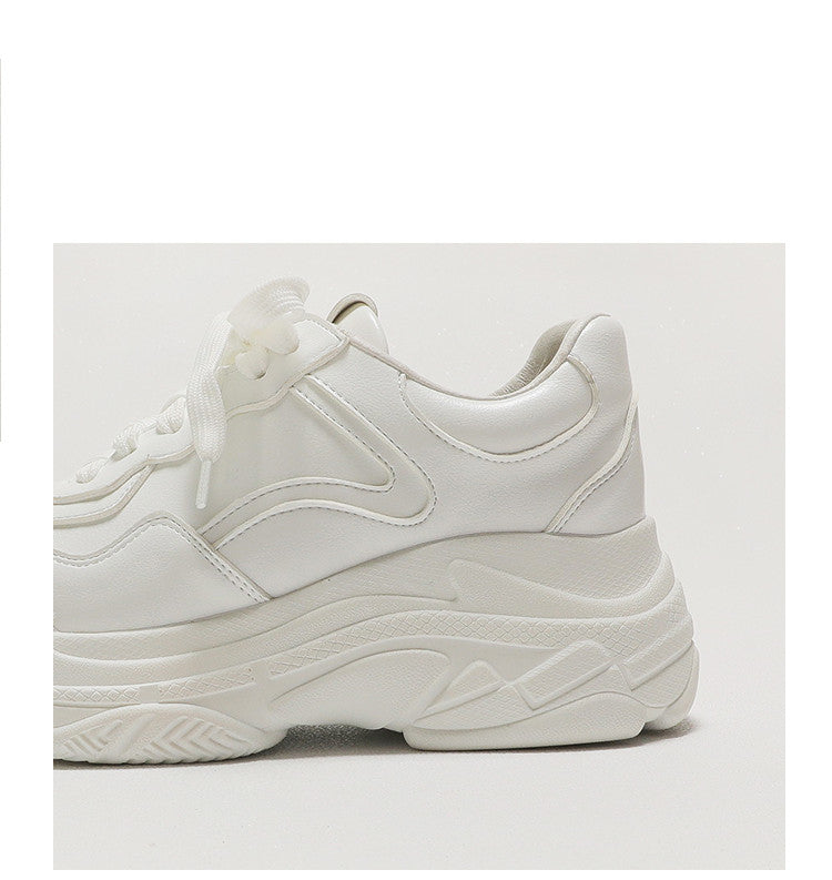 New super fire mesh breathable ins small white shoes