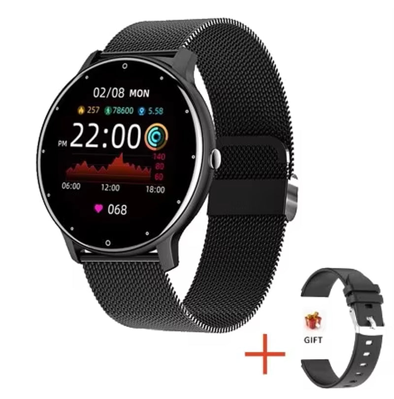 Smart Watch Men Women Full Touch Screen Sport Fitness Watch Man IP67 Waterproof Bluetooth for Android IOS Smartwatch Men
