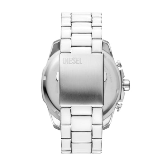 Diesel Mega Chief-klocka för män, Chronograph-urverk med armband i rostfritt stål