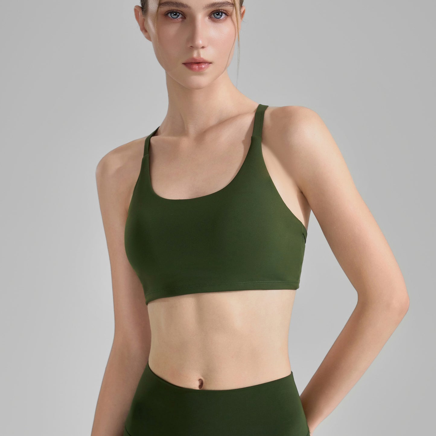 New Cross Back Short Fitness Shockproof Yoga Vest