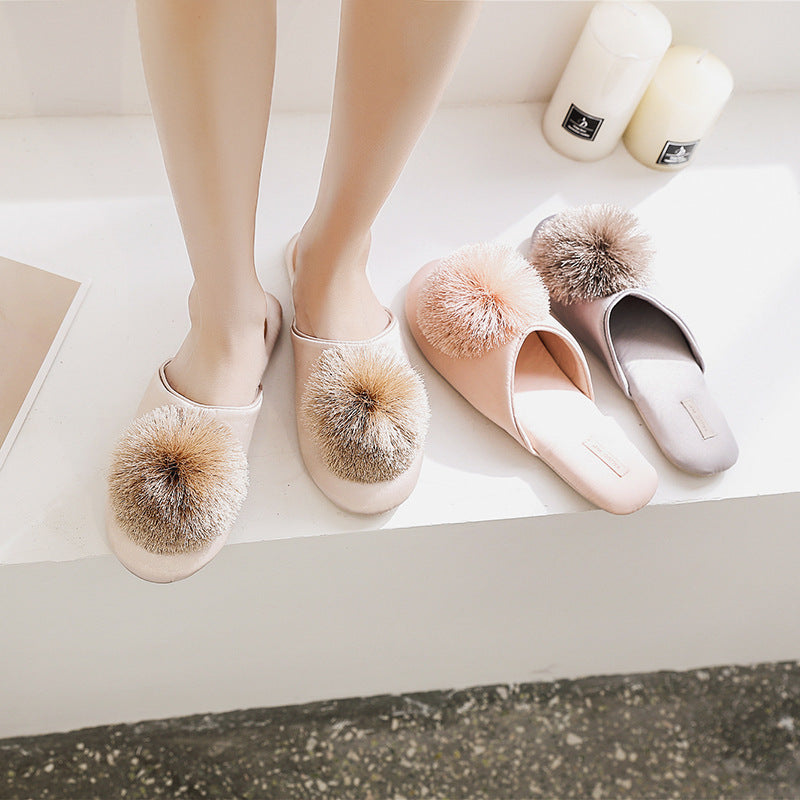 Waterproof And Breathable Indoor Home Slippers Women