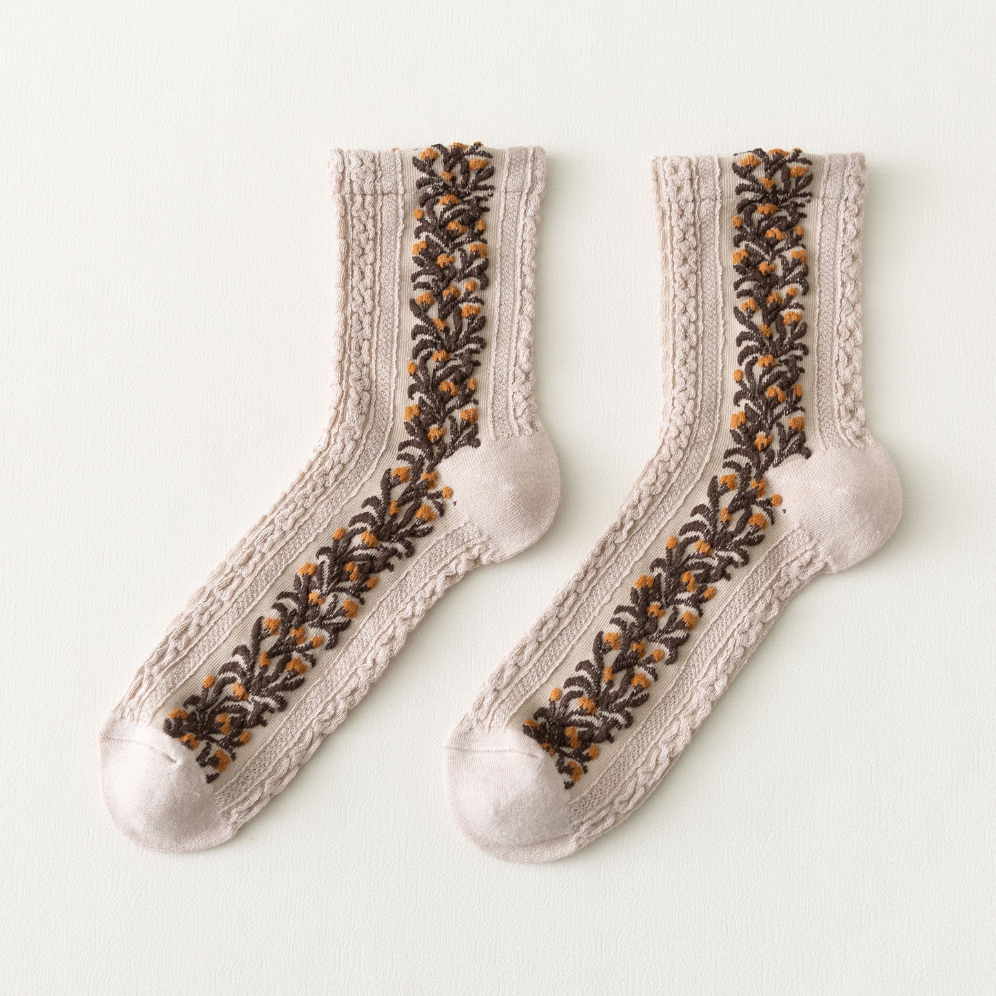 Lolita Modal Cotton Colorblock Women's Socks