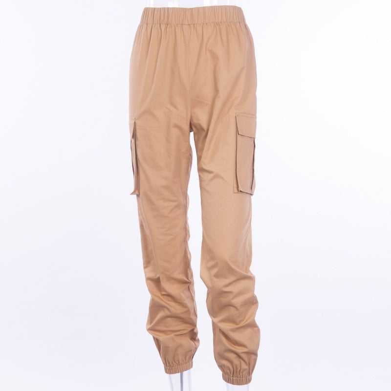 Ensfarvede afslappede overalls