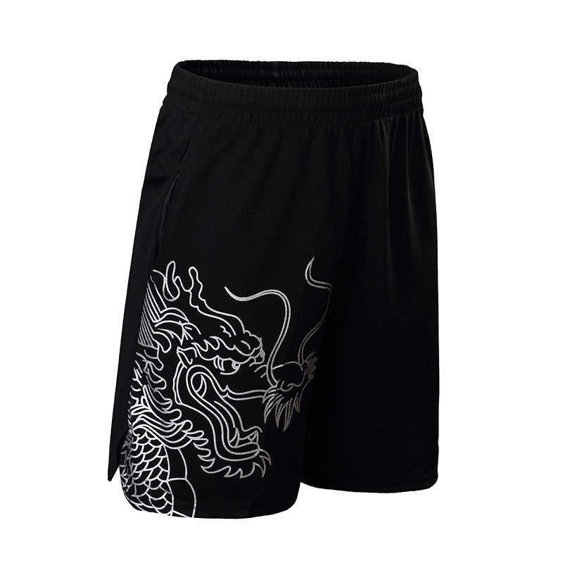 Summer Table Tennis Wear Sports Pants Large Size Men's Quick-drying Running Shorts