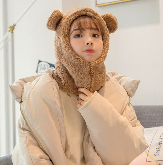 Korean Version Of The Net Red Wind Winter Cute Hat