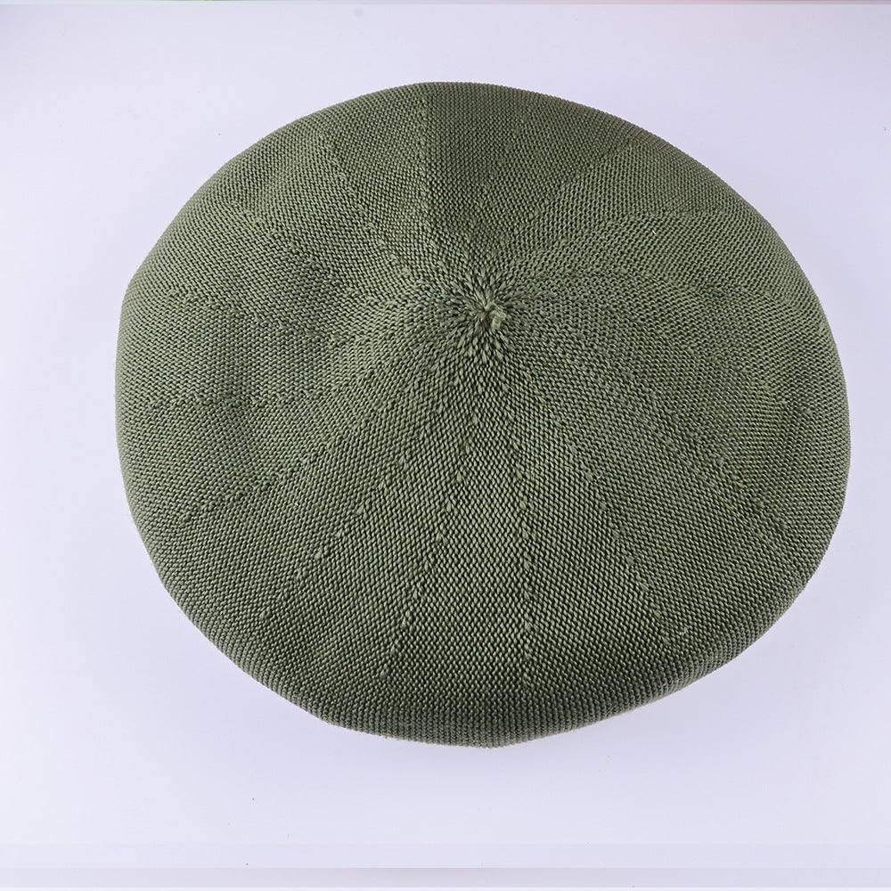 Women's Thin Fashion Retro Beret Knit
