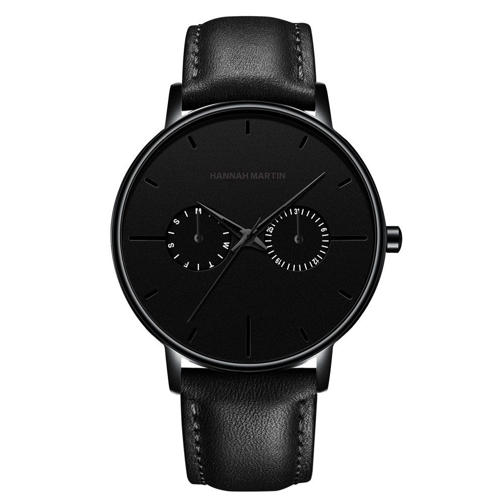 The first layer of leather watch
