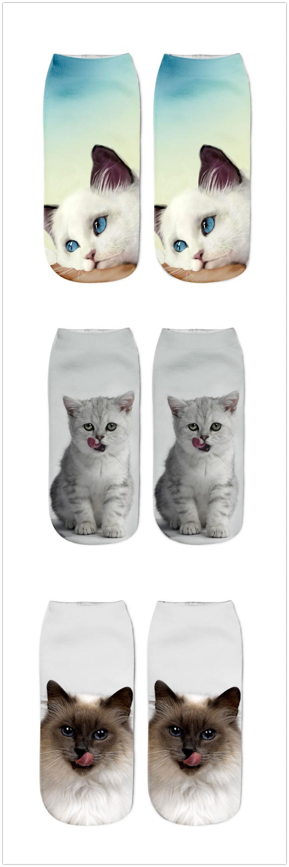 Various Cat Socks