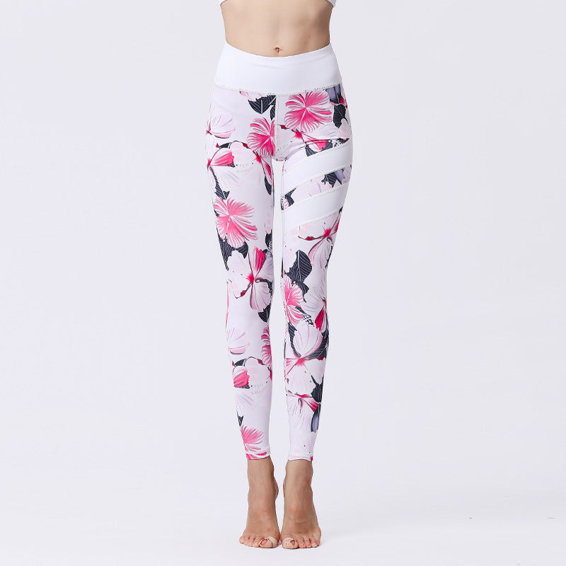Yoga Pants Quick-Drying Leggings Digital Printing Pants