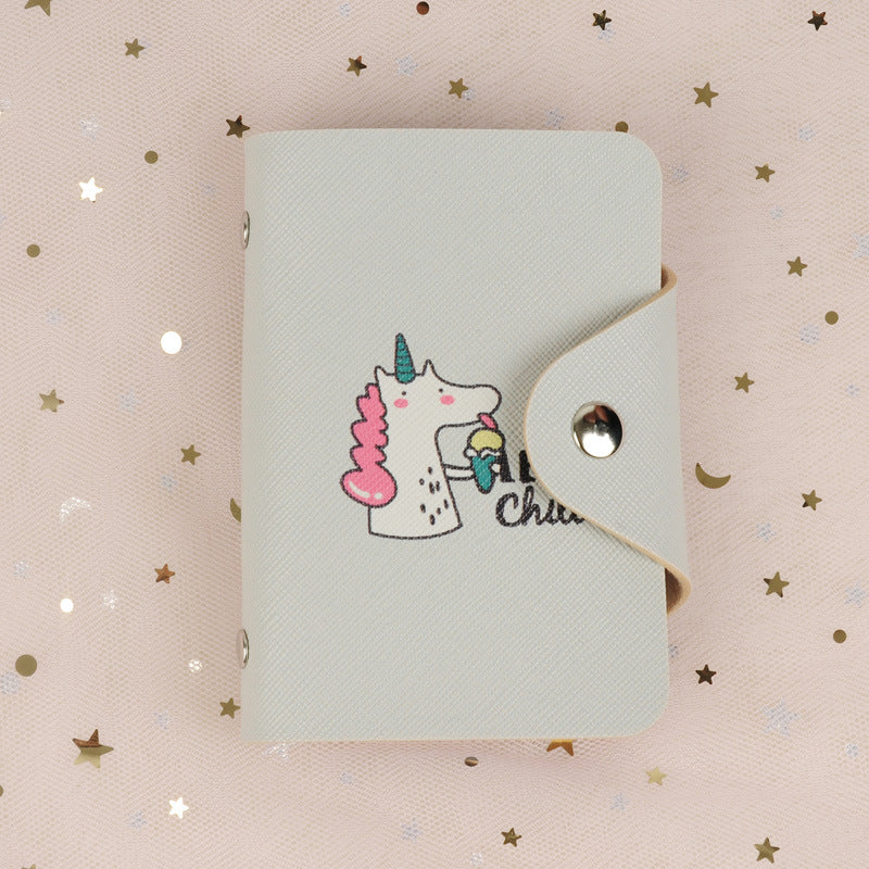 Multi-card color printing cartoon female card package