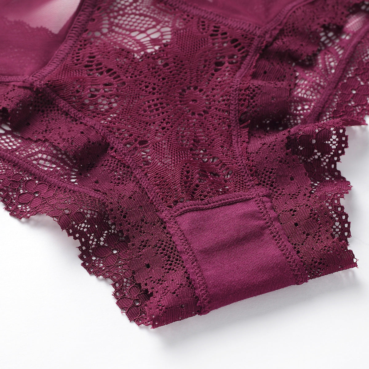 Women's Bow Lace Low Waist Briefs