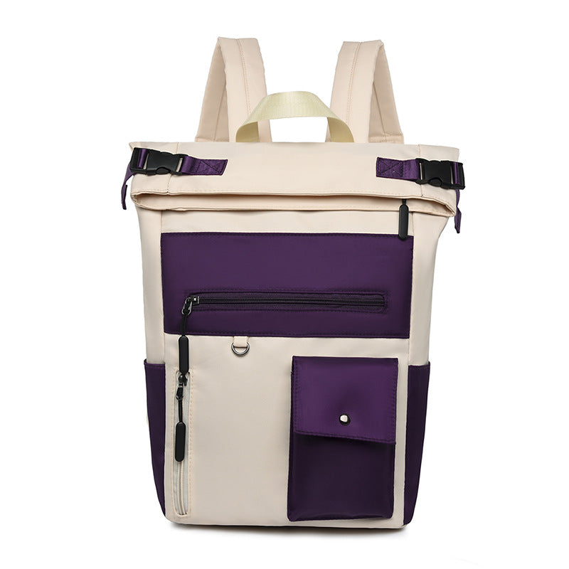 Fashion Simple Backpack Tide Light Leisure Outdoor Travel Bag