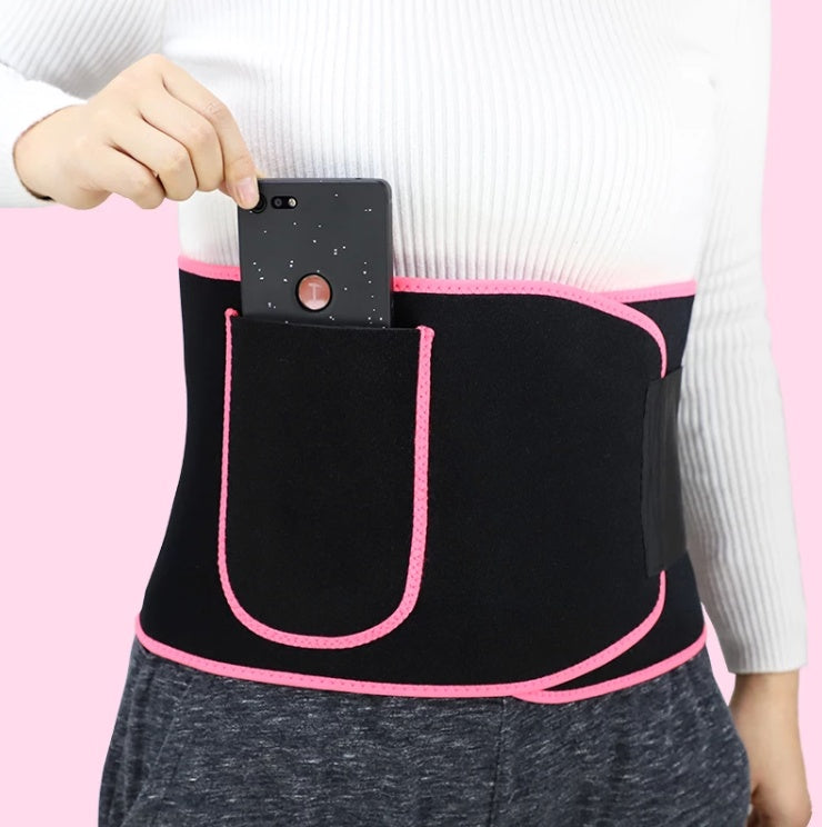 Sports sweat belt