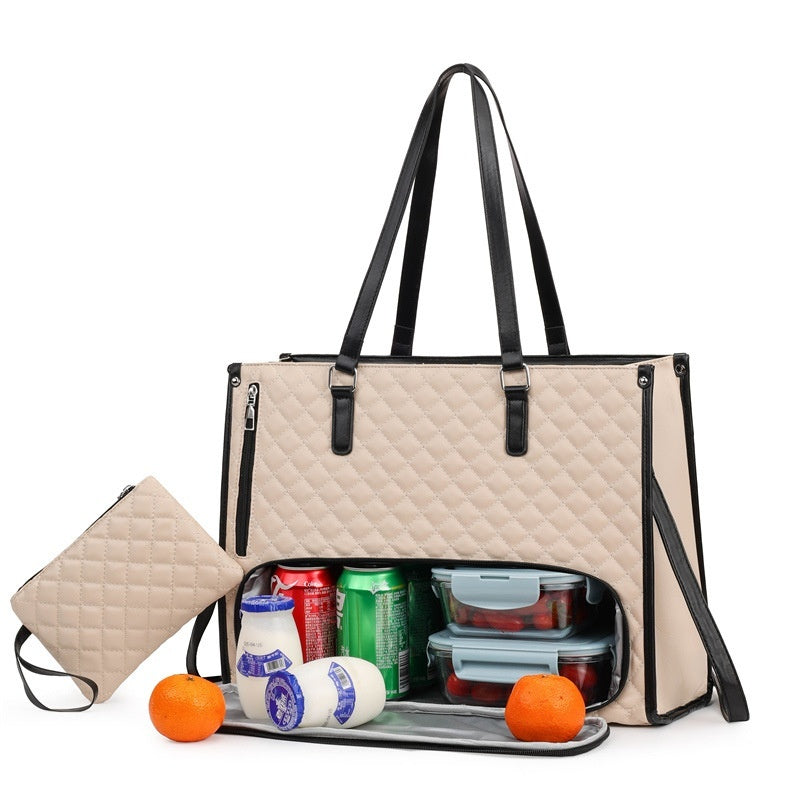 In-stock New Large Tote Bag Insulated Womens Crossbody Combo Bag